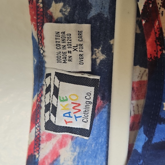 Patriotic Flag Print Top - Picture 2 of 5